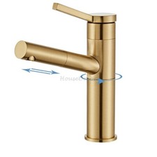 Brushed Gold Bathroom Basin