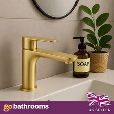 Gold Bathroom Basin Mixer Tap