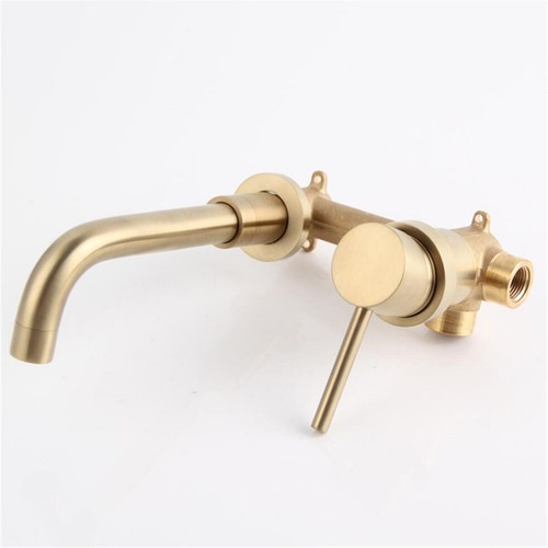 Wall mounted basin - wall, tap