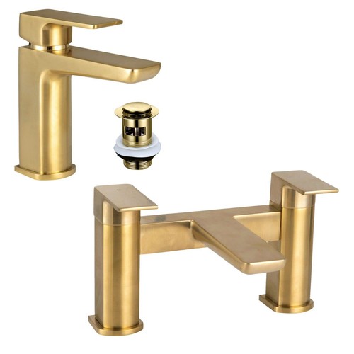 Brushed brass gold - brass, basin