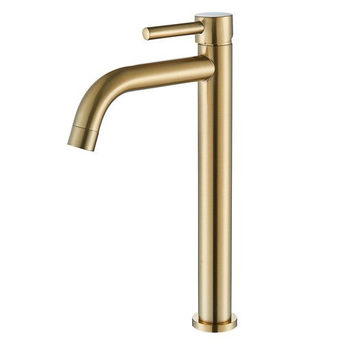 Brushed gold bathroom - brushed, sink