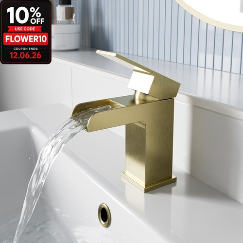 Waterfall basin mixer tap - waterfall,