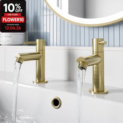 Basin sink pillar tap pair - sink,